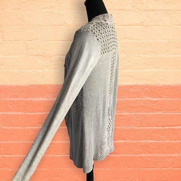 Open Weave Cardigan Sweater  - Picture 5 of 6